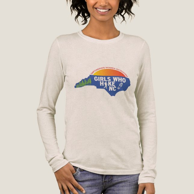 GWHNC tri-blend long sleeve T-Shirt Shirt (Front)