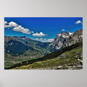 Gwindelwald Valley Poster