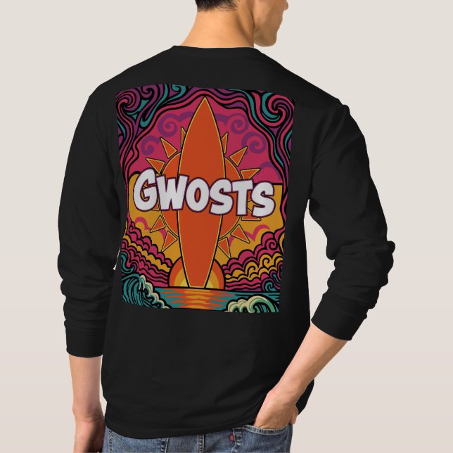 Gwosts Psychedelic T-Shirt (Back)