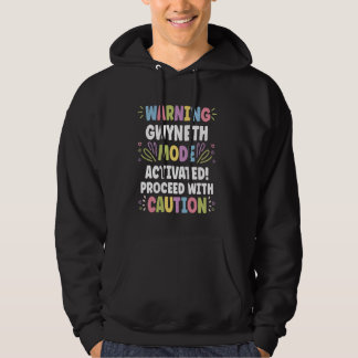 GWYNETH Personalised Name Funny Cute Custom GWYNET Hoodie