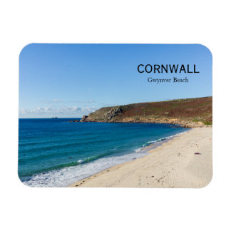 Gwynver Beach Cornwall England Magnet