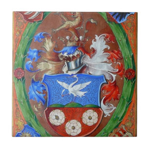 Gyarfas coat of arms tile