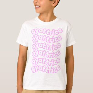 @gyattrice Logo Pastel Pink Kid’s T-Shirt