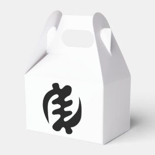 Gye Nyame God is Supreme Adinkra Symbol Favour Box