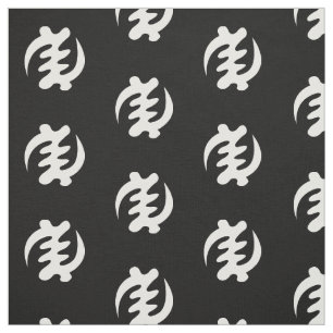 Gye Nyame   God is Supreme Symbol Fabric