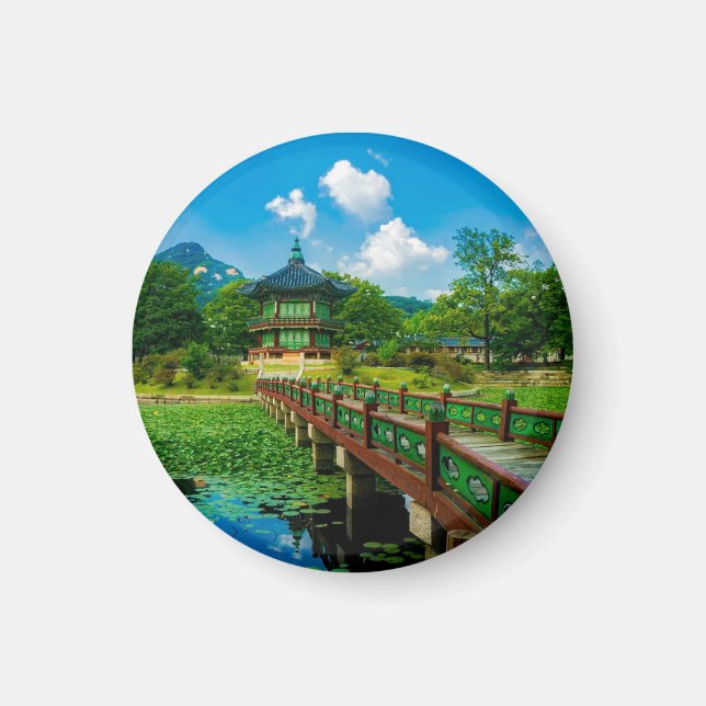 Gyeongbokgung Palace, South Korea Magnet (Front)