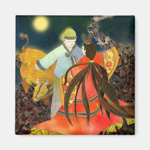 Gyeonwu & Jiknyeo: The Story of Chilseok in Korea Magnet