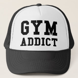 GYM ADDICT TRUCKER HAT