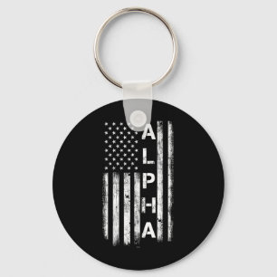 Gym Alpha-flag Workout Bodybuilding Fitness Cool G Key Ring