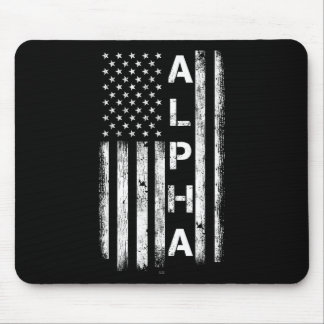 Gym Alpha-flag Workout Bodybuilding Fitness Cool G Mouse Pad