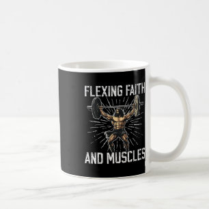 Gym And Jesus Christian Bodybuilder Religious Body Coffee Mug