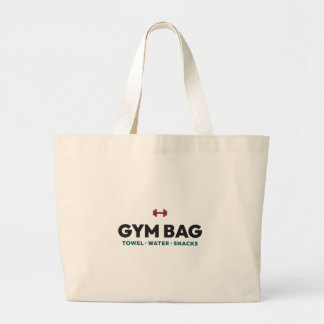 Gym Bag Essentials Towel Water Snacks Funny Workou