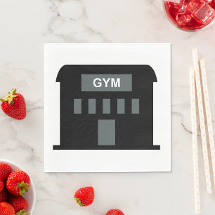 Gym Building Napkin