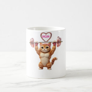 Gym Cat Mum Mug – Funny Mother’s Day Gift