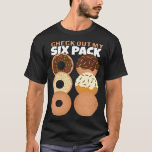 Gym Check Out My Six Pack Doughnut Summer Vacation T-Shirt