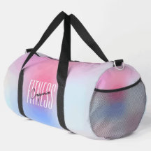 Gym Companion Soft Pink Modern Colourful Gym Bag