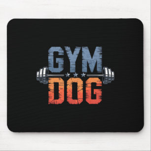 Gym Dog Meaning Gym Dog Costume Weight Lifting Gym Mouse Pad