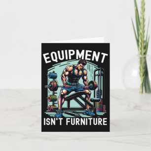 Gym Etiquette Workout Bodybuilding Fitness Bodybui Card