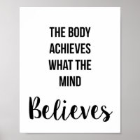 Gym, Exercise, Workout Motivational Wall Art