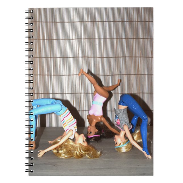 Gym Exercises. Notebook (Front)