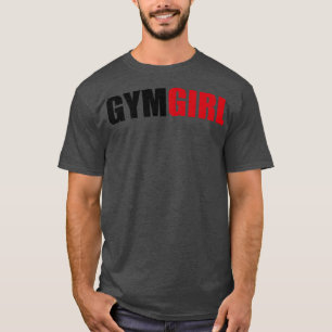 Gym Fitness Girl Bodybuilding Training Workout T-Shirt