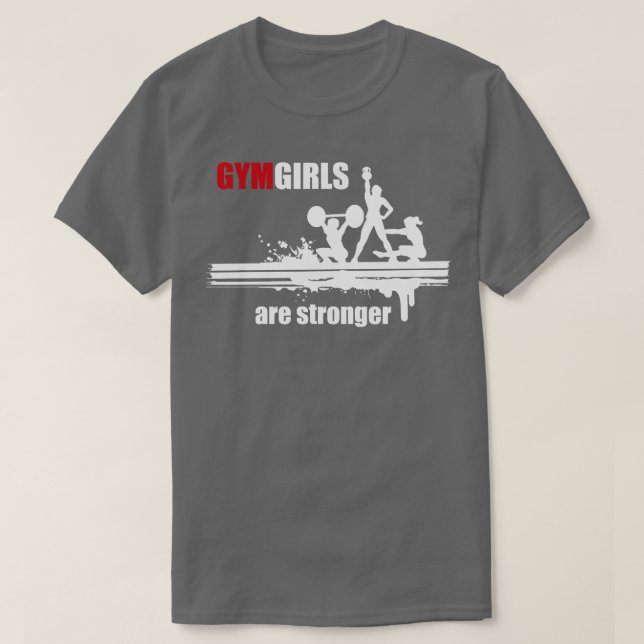 Gym Fitness Girl Trainer Sport Training Workout 2 T-Shirt (Design Front)