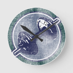 GYM fitness weight Round Clock