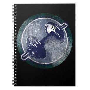 GYM fitness weight Spiral Notebook