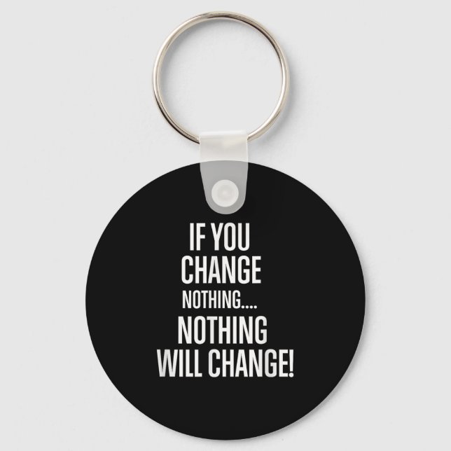 Gym + Fitness Workout Motivation S  Key Ring (Front)