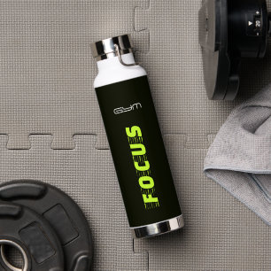 GYM FOCUS Modern Fitness Water Bottle