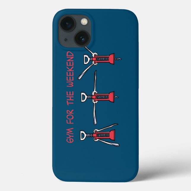 Gym for the weekend Case-Mate iPhone case (Back)