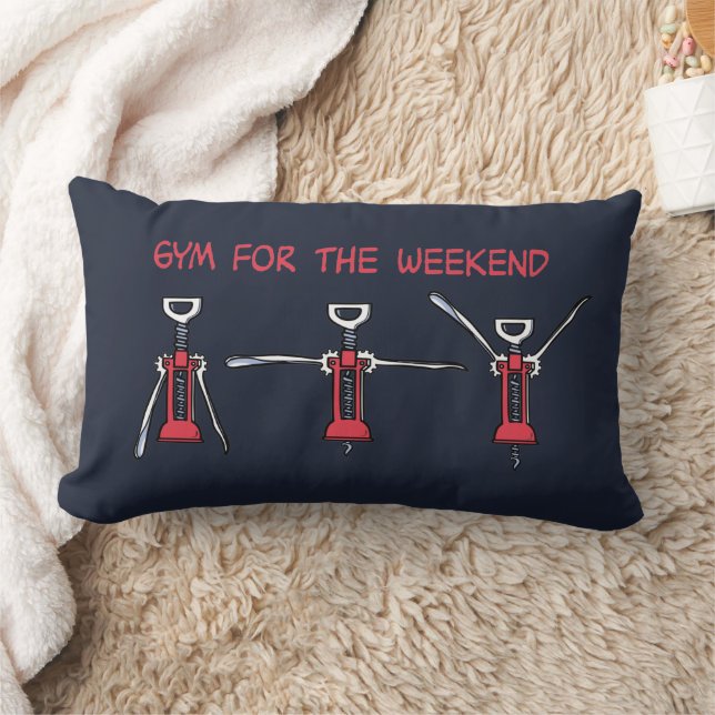 Gym for the weekend lumbar cushion (Blanket)