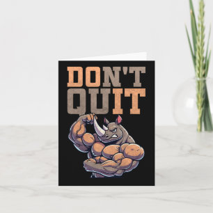 Gym Gift For Men Training Motivation Fitness Bodyb Card