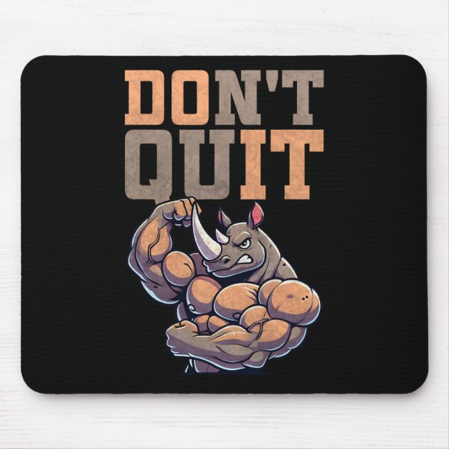Gym Gift For Men Training Motivation Fitness Bodyb Mouse Pad (Front)