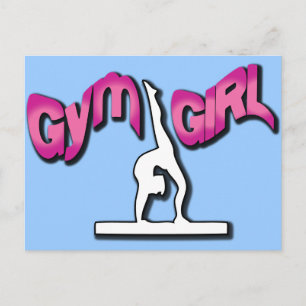 Gym Girl Apparel Postcard