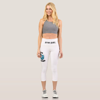 Gym Goddess: Conquer with Confidence Capri Leggings