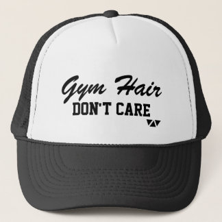 Gym Hair, Don't Care Trucker Hat