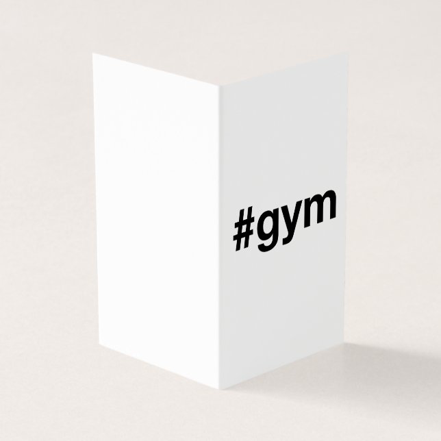 GYM Hashtag (Outside)