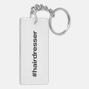 GYM Hashtag Key Ring