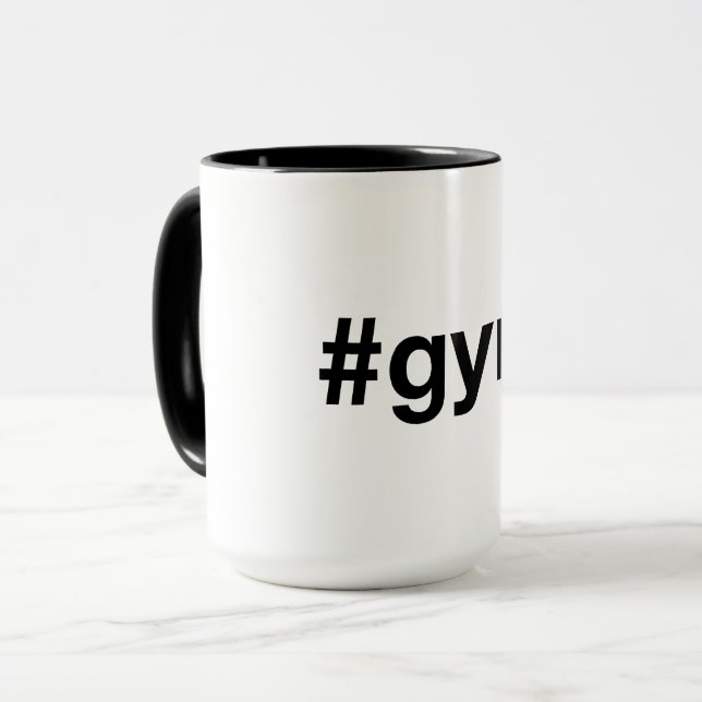 GYM Hashtag Mug (Front Left)