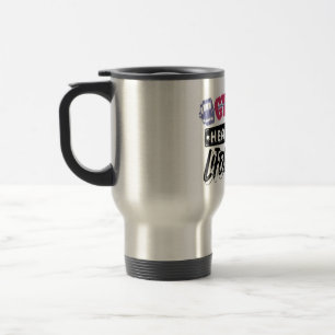 gym healthy lifestyle motivational design  travel mug