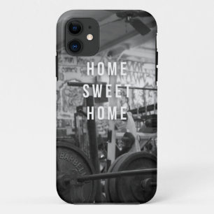 Gym - Home Sweet Home - Barbell - Workout iPhone 11 Case