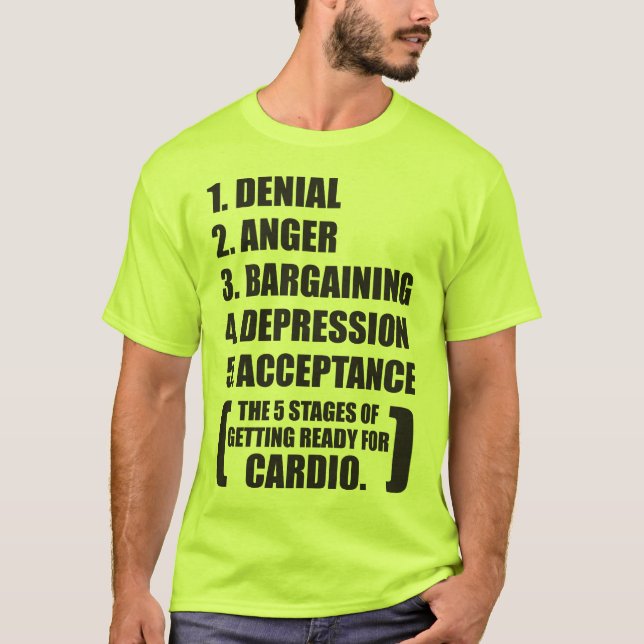 Gym Humour - Cardio T-Shirt (Front)