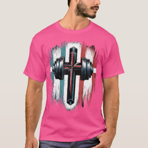 Gym Instructor Christian Beliefs Bodybuilding Jesu T-Shirt