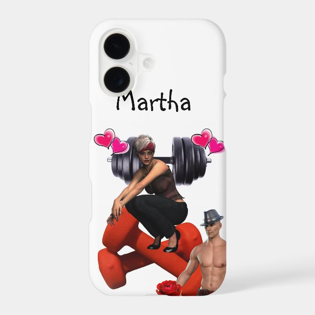 Gym Iphone Case (Back)