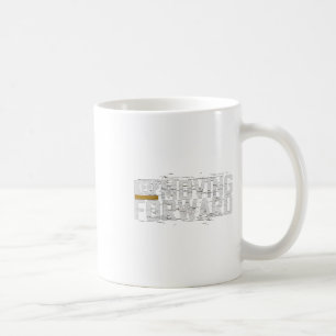 Gym Keep Moving Forward (art In Front And Back) Coffee Mug