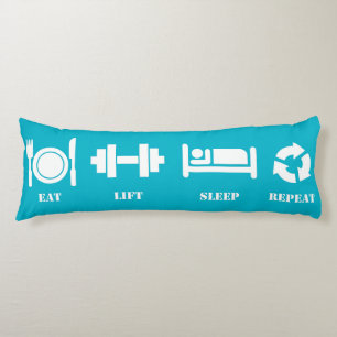 Gym Lifting Motivation Body Cushion