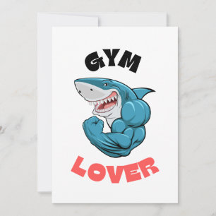 Gym Love Design Invitation