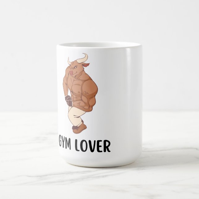 Gym Lover Bull Mug (Center)
