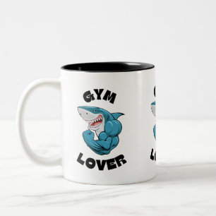 Gym Lover  Two-Tone Coffee Mug